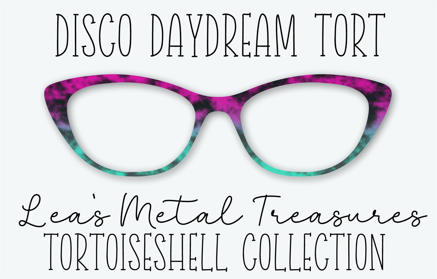 Disco Daydream Tort Eyewear Frame Toppers