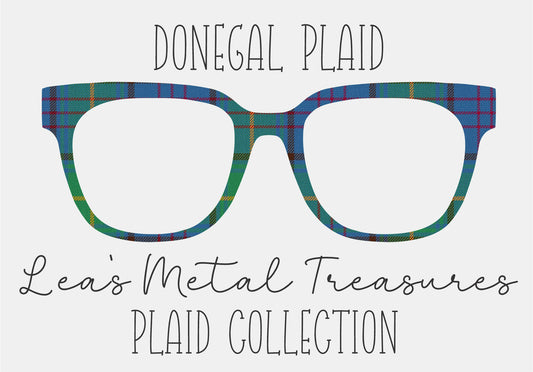 DONEGAL PLAID Eyewear Frame Toppers COMES WITH MAGNETS