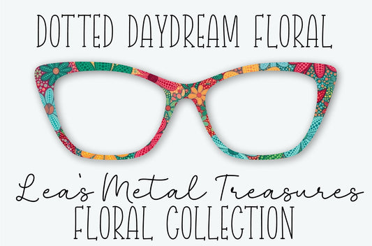 Dotted Daydream Floral Eyewear Frame Toppers