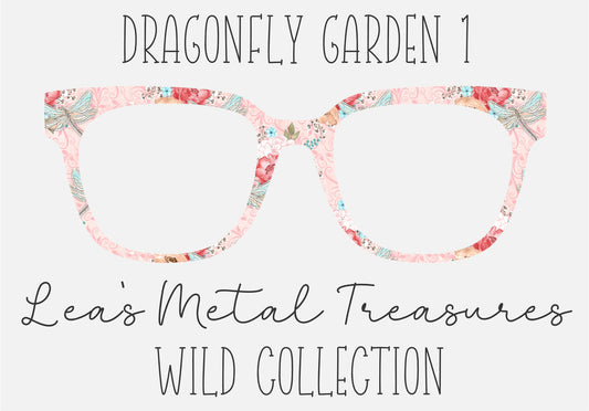Dragonfly Garden 1 Eyewear Frame Toppers COMES WITH MAGNETS