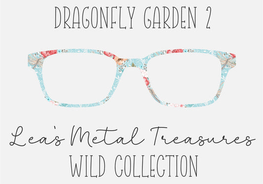 Dragonfly Garden 2 Eyewear Frame Toppers COMES WITH MAGNETS