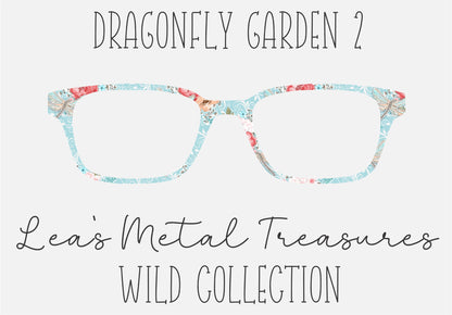 Dragonfly Garden 2 Eyewear Frame Toppers COMES WITH MAGNETS