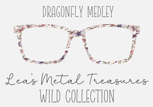Dragonfly Medley Eyewear Frame Toppers COMES WITH MAGNETS