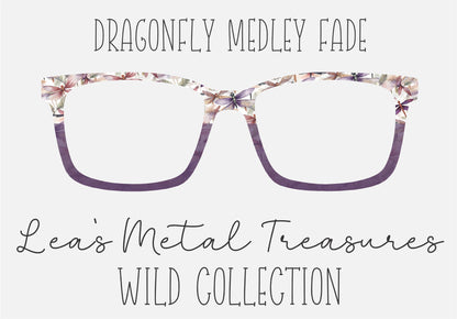 Dragonfly Medley Fade Eyewear Frame Toppers COMES WITH MAGNETS