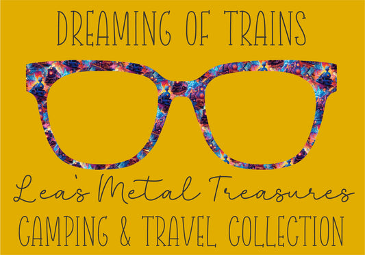 Dreaming of Trains Eyewear Frame Toppers COMES WITH MAGNETS
