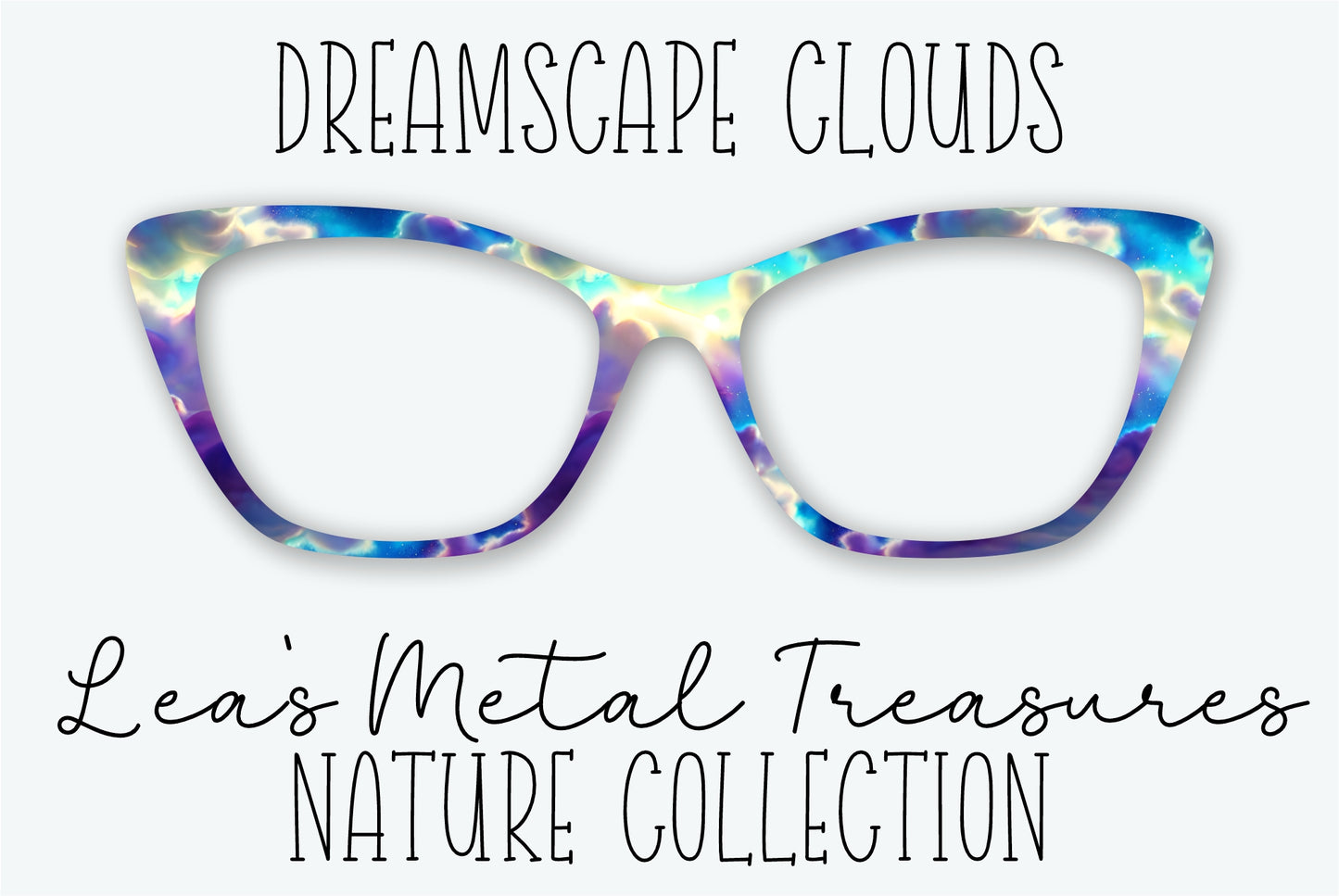 Dreamscape Clouds Eyewear Frame Toppers