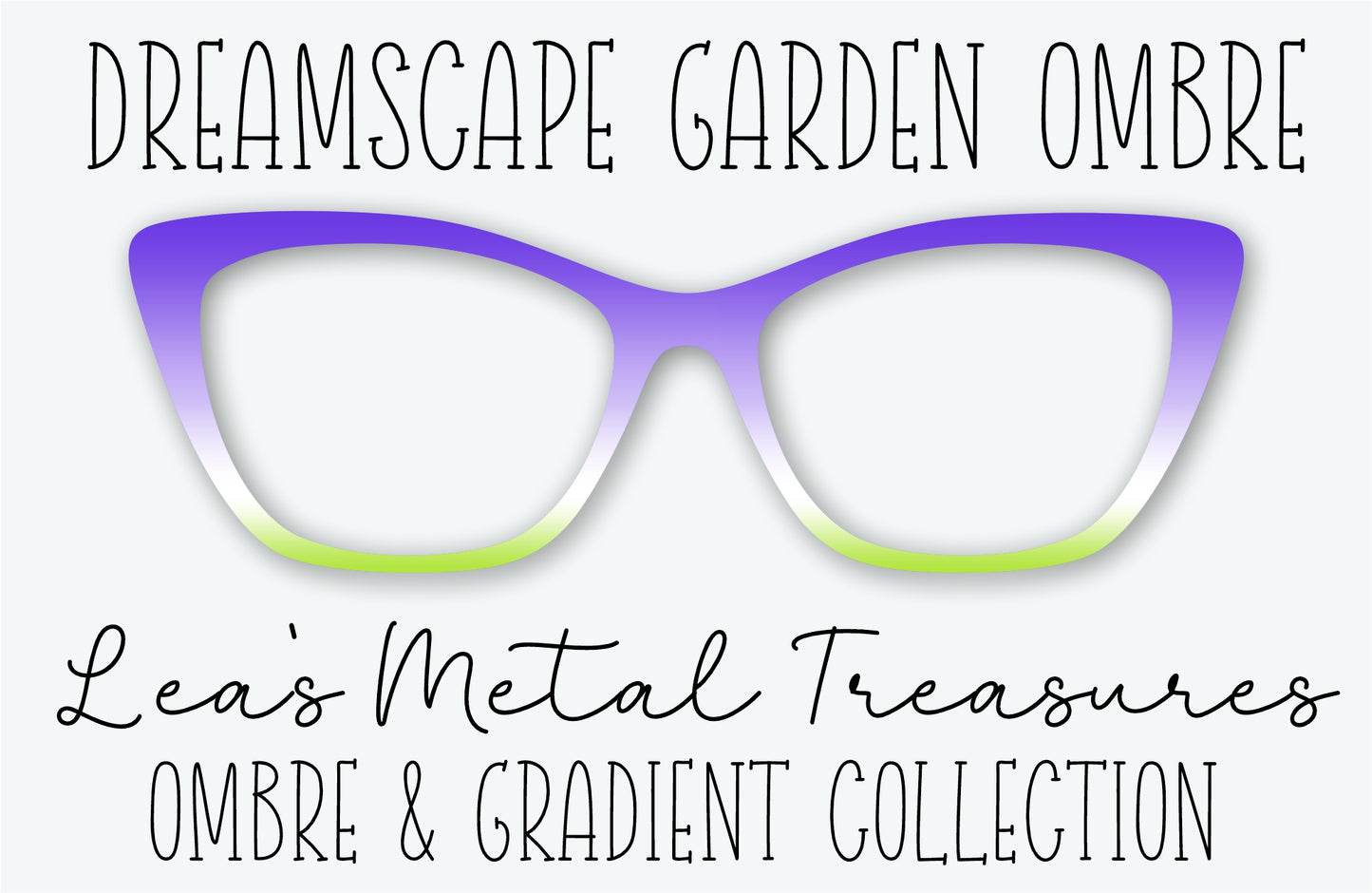 DREAMSCAPE GARDEN OMBRE Eyewear Frame Toppers