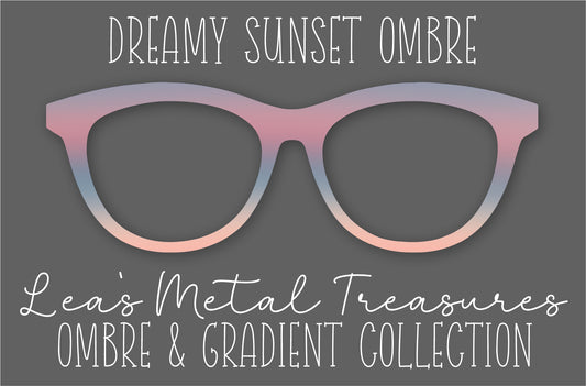 Dreamy Sunset Ombre Eyewear Frame Toppers