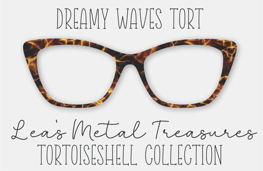 Dreamy Waves Tort FULL PATTERN Eyewear Frame Toppers