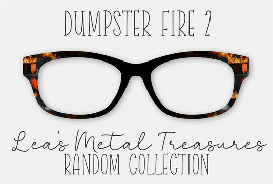 Dumpster Fire 2 • Magnetic Eyeglasses Toppers