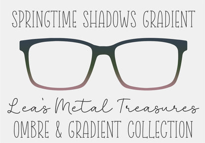 Springtime Shadows Gradient Eyewear Frame Topper