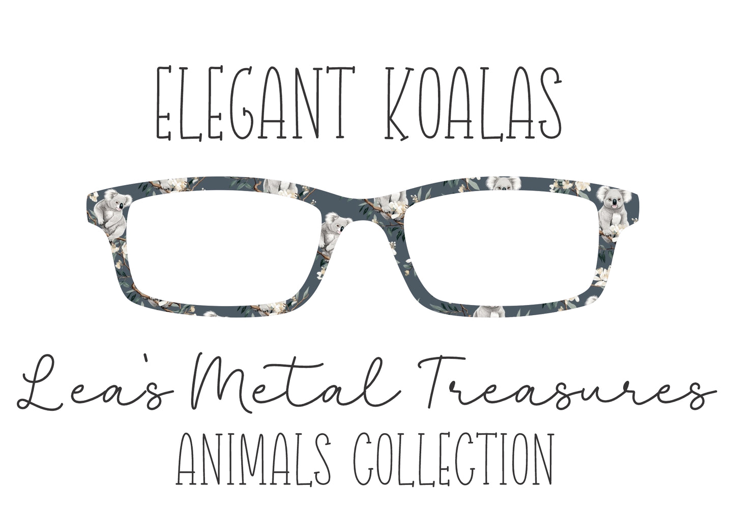 Elegant Koalas Eyewear Frame Toppers COMES WITH MAGNETS