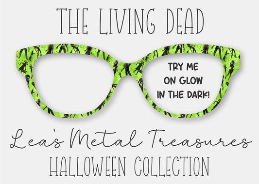 The Living Dead Eyewear Frame Toppers COMES WITH MAGNETS