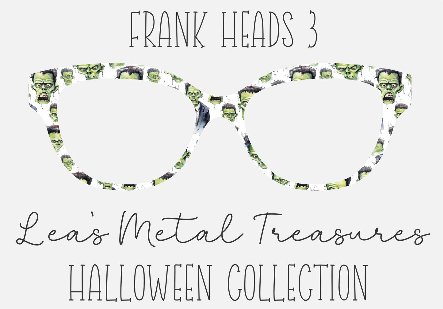 Frank Heads 3 Eyewear Frame Toppers COMES WITH MAGNETS