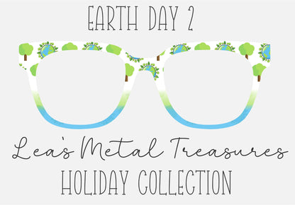 EARTH DAY 2 Eyewear Frame Toppers COMES WITH MAGNETS