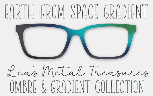 Earth From Space Gradient • Magnetic Eyeglasses Toppers