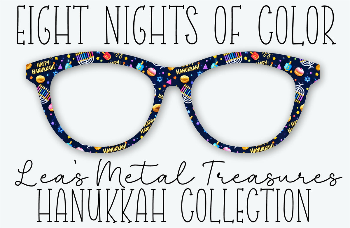 EIGHT NIGHTS OF COLOR  • Hanukkah Topper