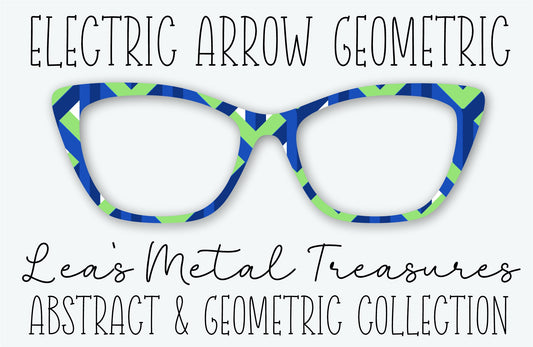 ELECTRIC ARROW GEOMETRIC Eyewear Frame Toppers • MARCH 2026 TOPPER OF THE MONTH
