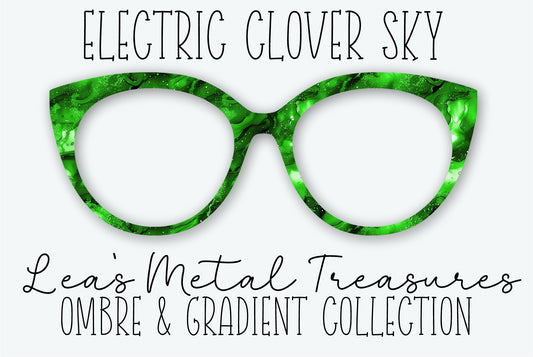 ELECTRIC CLOVER SKY Eyewear Frame Toppers - AUGUST 2026 TOPPER OF THE MONTH