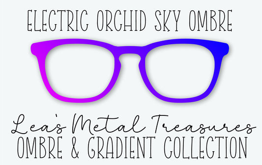 Electric Orchid Sky Ombre Eyewear Frame Toppers