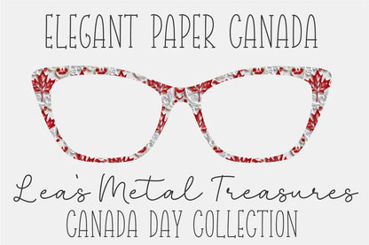Elegant Paper Canada Eyewear Frame Toppers COMES WITH MAGNETS