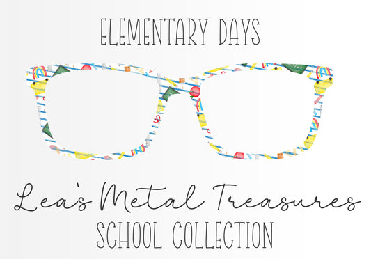 ELEMENTARY DAYS Eyewear Frame Toppers COMES WITH MAGNETS