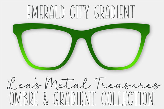 Emerald City Gradient Eyewear Frame Toppers