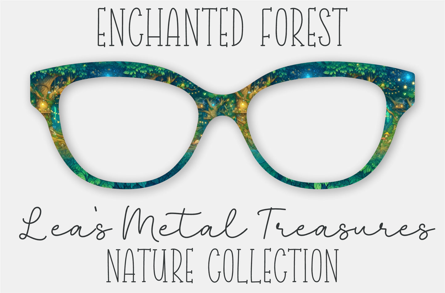 Enchanted Forest Eyewear Frame Toppers