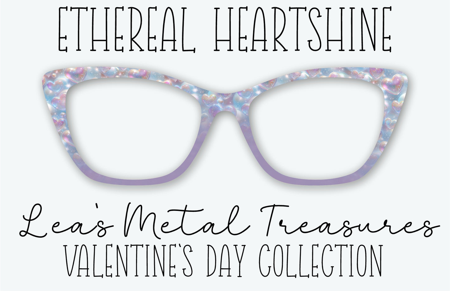 Ethereal Heartshine Eyewear Frame Toppers