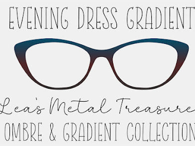 Evening Dress Gradient Eyewear TOPPER COMES WITH MAGNETS