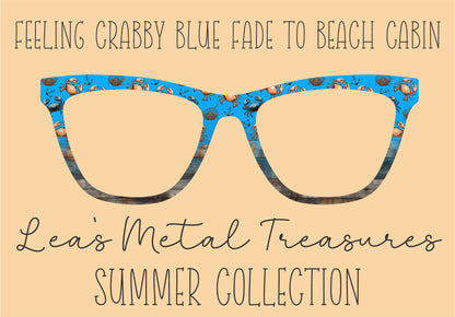 Feeling crabby blue fade to Beach cabin