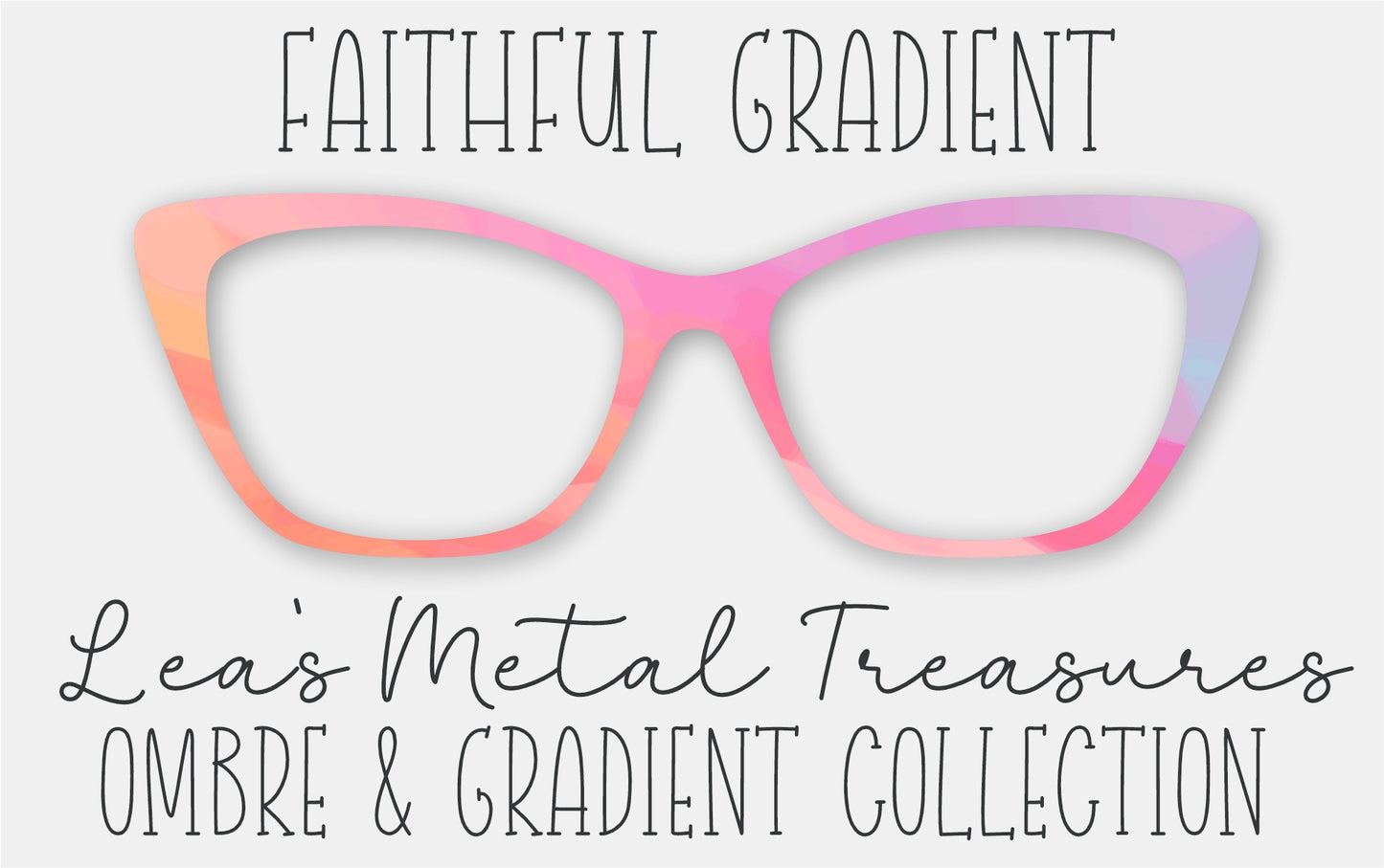 Faithful Gradient Eyewear Frame Toppers