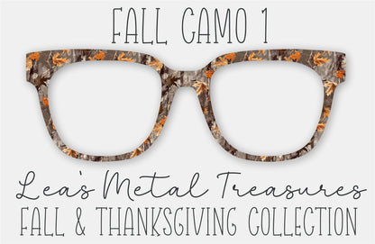 FALL CAMO 1 Eyewear Frame Toppers