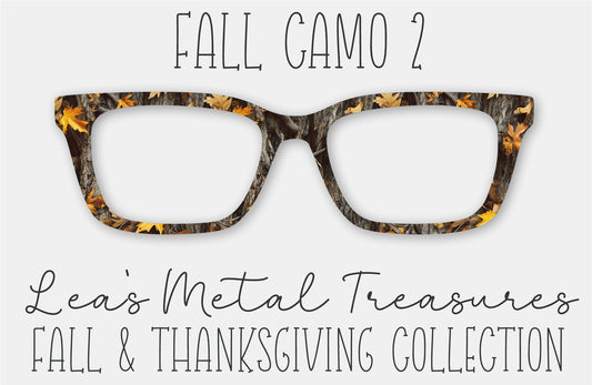 FALL CAMO 2 Eyewear Frame Toppers • October 2025 Topper of the Month