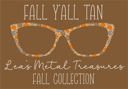FALL YALL TAN Eyewear Frame Toppers COMES WITH MAGNETS