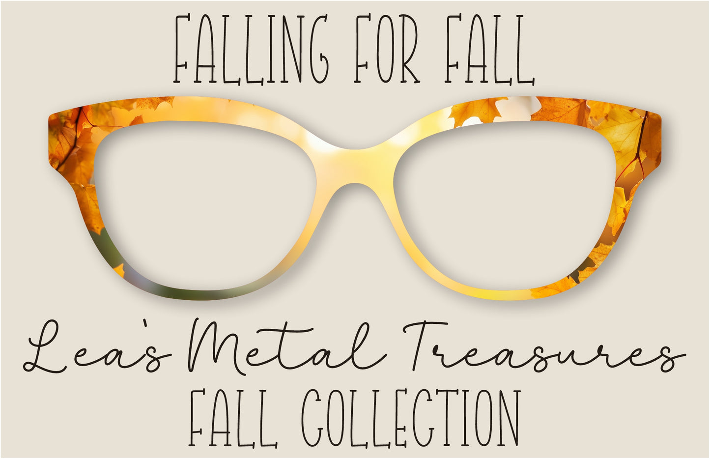 Falling for Fall Eyewear Frame Toppers COMES WITH MAGNETS