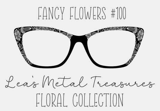 Fancy Flowers 100 Eyewear Frame Toppers COMES WITH MAGNETS