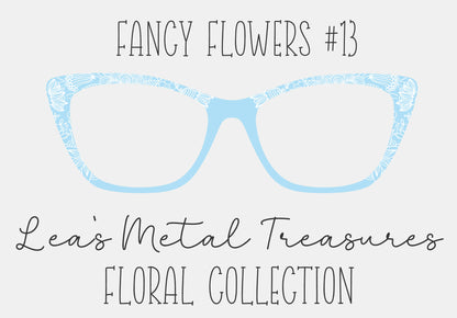 Fancy Flowers 13 Eyewear Frame Toppers COMES WITH MAGNETS