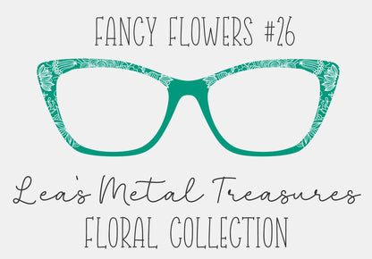 Fancy Flowers 26 Eyewear Frame Toppers COMES WITH MAGNETS