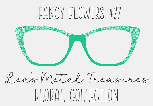 Fancy Flowers 27 Eyewear Frame Toppers COMES WITH MAGNETS