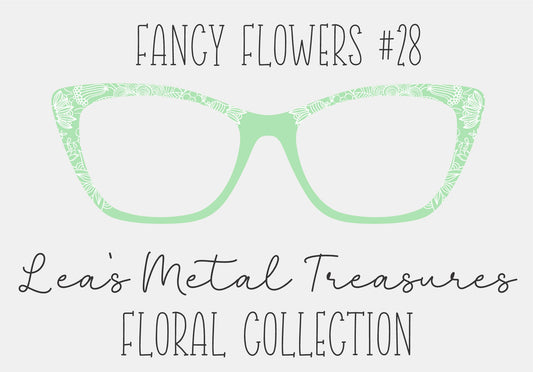 Fancy Flowers 28 Eyewear Frame Toppers COMES WITH MAGNETS