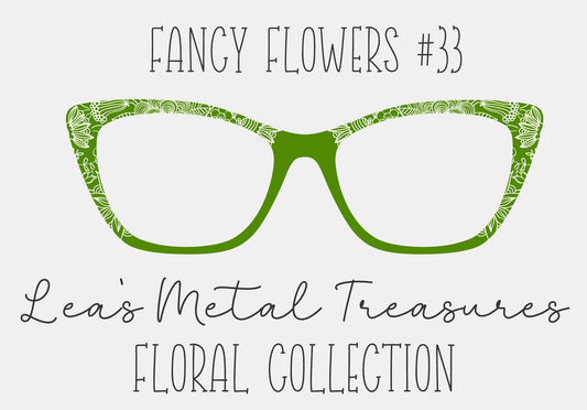 Fancy Flowers 33 Eyewear Frame Toppers COMES WITH MAGNETS