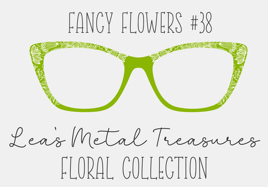 Fancy Flowers 38 Eyewear Frame Toppers COMES WITH MAGNETS