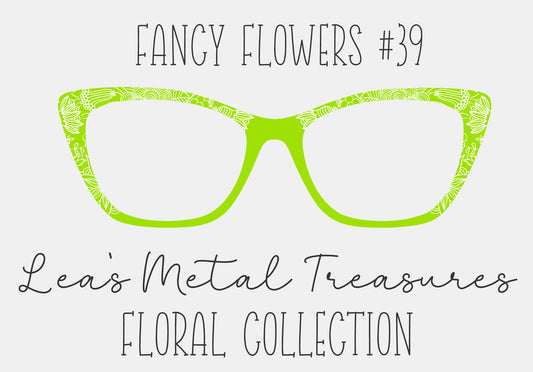 Fancy Flowers 39 Eyewear Frame Toppers COMES WITH MAGNETS