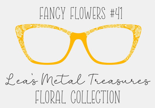 Fancy Flowers 41 Eyewear Frame Toppers COMES WITH MAGNETS