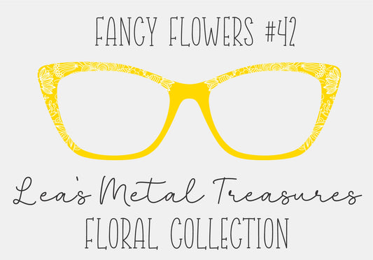 Fancy Flowers 42 Eyewear Frame Toppers COMES WITH MAGNETS