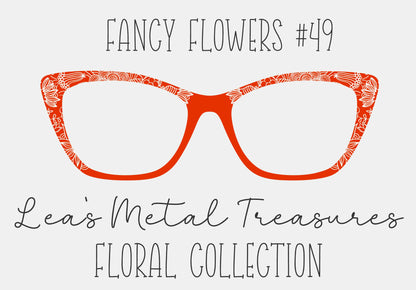 Fancy Flowers 49 Eyewear Frame Toppers COMES WITH MAGNETS