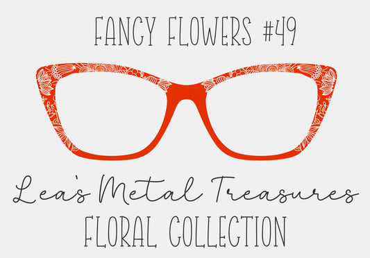 Fancy Flowers 49 Eyewear Frame Toppers COMES WITH MAGNETS