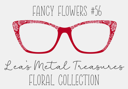 Fancy Flowers 56 Eyewear Frame Toppers COMES WITH MAGNETS