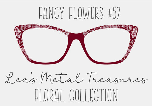 Fancy Flowers 57 Eyewear Frame Toppers COMES WITH MAGNETS